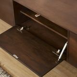 Zwevend TV-meubel Vision 240 cm - walnoot
