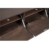 Zwevend TV-meubel Vision 240 cm - walnoot