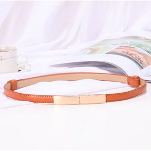 Jurkriem oranje - Riem voor jurk - Tailleriem - Luxe Tailleriem - Ceintuur - Goud Kleurig - Riem voor Om De Taille/Middel - Omslag Riem - Dames Jurk Accessoire - Damesriem