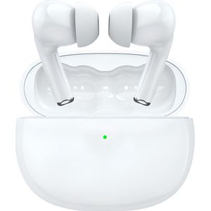 GØDLY V Premium Draadloze Oordopjes - Bluetooth - Oortjes Draadloos - Sport Earpods - Geschikt voor Apple & Samsung - Wit