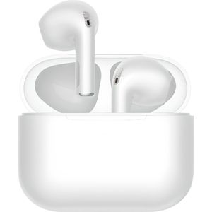 GØDLY X Premium Draadloze Oordopjes - Bluetooth - Oortjes Draadloos - Sport Earpods - Geschikt voor Apple & Samsung - Wit