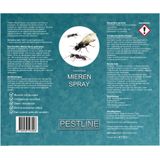 Pestline Mierenspray; tegen mieren en vliegende mieren