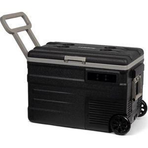 Steamy-E Koelbox - Zwart - 45 Liter - 12V en 230V - Voor Auto en Camping