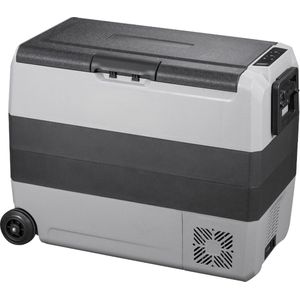 Steamy-E Dual Zone Roller Elektrische Compressor Koelbox met wielen (56 Liter)