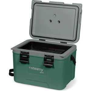 Steamy BMX 21 - Middelgrote Koelbox Speciaal Voor de Bouw - Inclusief Verdeelwand en Inlegbakje
