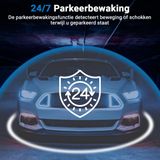 Fleau Tech - 4K Dashcam - 2025 Model - Voor en Achtercamera - WIFI - G-sensor - Parkeermodus - Loop Recording - SD-kaart 32 GB