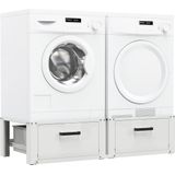 Bodo - Wasmachineverhoger - Wit - Ergonomisch - Met Opberglade