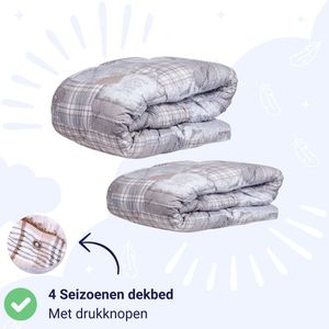 Zelesta - Wonderbed 4 Seasons - Patchwork Hearts - 300 g/m² Vulling