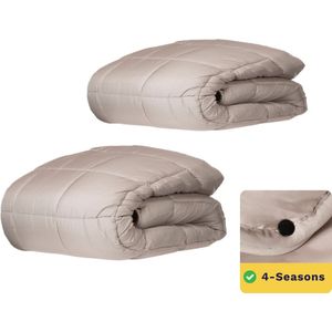 Zelesta Wonderbed 4 Seasons Double - Taupe