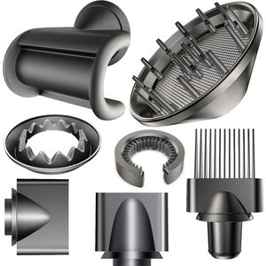 Accessoires geschikt voor Dyson Supersonic en Airwrap in Luxe Opbergzak (7 Stuks + Adapter)