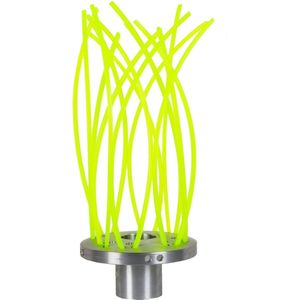 Henko 4004 onkruidtools Medusa maaikop – draadkop Aluminium - Onkruidbestrijding - Bosmaaierkop - Onkruid verwijderen - gras trimmers - Draadspoel - Maaikop bosmaaier universeel - Hoveniers - Maaikop vervangen - Grastrimmer draad - Stihl onderdelen