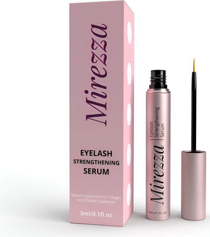 MIREZZA Wimperserum - Lash en Brow Serum - EXTRA KRACHTIG - Stimuleert Wimper Groei - Natuurlijke Lash Lift - 3 ml
