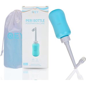 QEY - Postpartum Spoelfles - Hygiëne - Ergonomisch - Zacht en Effectief