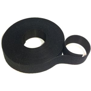 klittenband kabelbinder dubbelzijdig rol 7,5 meter, 25 mm breed, kabel organizer, multifunctioneel klitteband velcro tape extra sterk