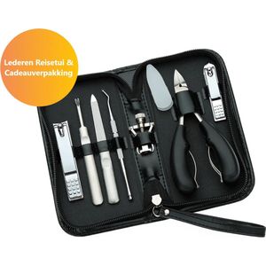 Professionele Nagelknipper 7-delig - Nageltang - Nagelschaar - Teennagels - Pedicureset - Geschenkset Mannen en Vrouwen