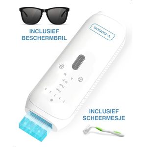 V-Goods - Prestige IPL Ontharingsapparaat - Laser en Lichtontharing - Ice Cooling Functie