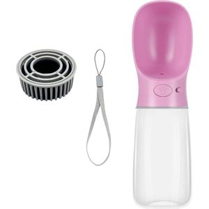 Trixie waterdispenser voor onderweg kunststof assorti (550 ML) - Mr. Animal