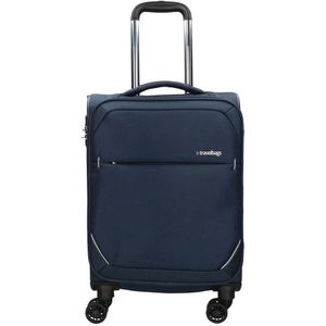 Travelbags koffer The Base Soft 55 cm. donkerblauw