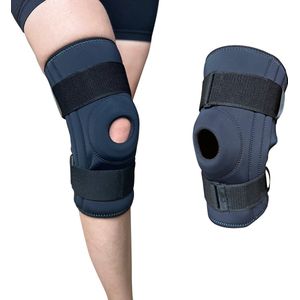 VIVIDIA Knie brace met Baleinen - Knie Bandage met Patella Ondersteuning - Patellabrace - Kniebraces - Effectieve Verlichting bij Artritis, Meniscusproblemen en Artrose - Maat S/M