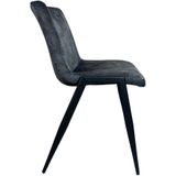 Oist Design Danilo dining chair - Vintage Velvet Antraciet