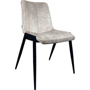 Oist Design Danilo dining chair - Vintage Velvet Natural - eetkamerstoel