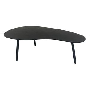 Oist Design Luciano L Coffee Table - Aluminium Black - 120 x 75 x 36 cm