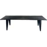 Oist Design Zeno Coffee Table - Aluminium Black - 40 x 120 x 31 cm