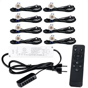TrueLED Compact White - Inbouw LED Spot Dimbaar voor Overkapping - IP65 Verlichting voor Veranda - Complete set van 8 LED Spots