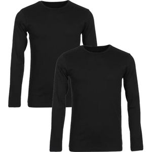 Boru - Bamboo Shirt - Langemouw - Zwart - 95% Bamboe