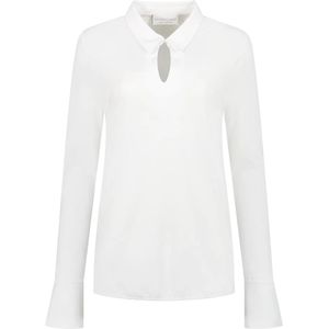Helena Hart - 7577 Blouse - Wit - Kwaliteitsstof
