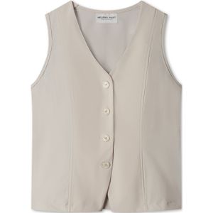 Helena Hart - 7541 Gilet Transfer - Beige - 74% Polyamide 26% Elastaan