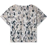 Helena Hart - Blauw - Overhemd - Dames - Elegante Rose Print Top