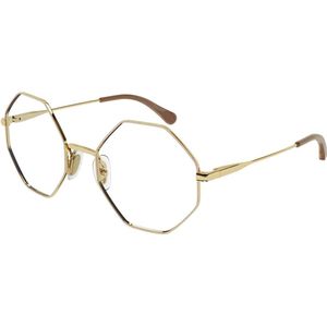 Noci Eyewear ACG018 Goldy leesbril - sterkte +1.00 goudkleurig gehoekt frame - inclusief opbergpouch