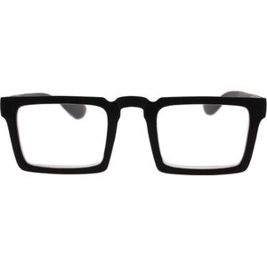 Noci Eyewear TCB357 Carl Leesbril +1.50 - Mat zwart - Groot rechthoekig montuur
