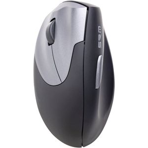 Ergofy - SRM VS4 - Draadloze Muis - Zilver Zwart