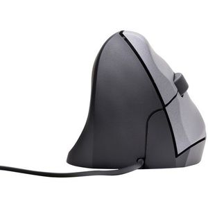 Easy Feel - Mouse Links - Ergonomische Muis - Links Handig - Zwart - 2 Knoppen