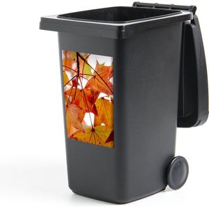 Container sticker Herfsttakken - Bladeren - Seizoenen - Landelijk - 40x60 cm - Kliko sticker