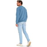 Mario Russo - Sweater - Stone Blauw - Heren