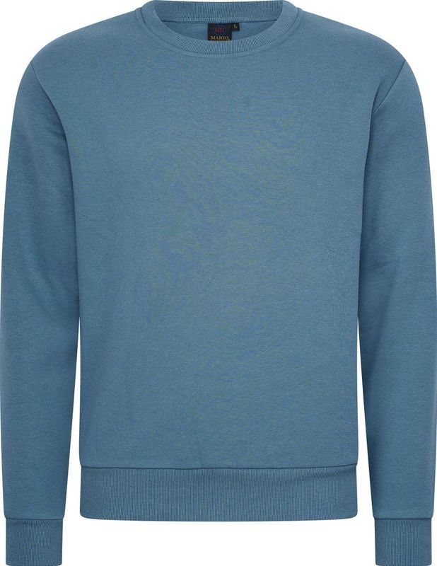 Mario Russo - Sweater - Stone Blauw - Heren