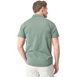 Mario Russo - Korte Mouwen Overhemd - Eend Groen - Katoen