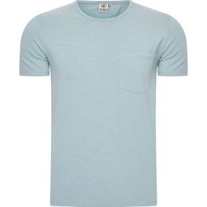 Mario Russo T-shirt - T-shirts Heren - Katoen - XL- Arona