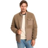 Mario Russo Teddy Jas Stockholm - Jas heren - Winterjas heren - Vest heren - Taupe
