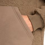 Mario Russo Teddy Jas Stockholm - Jas heren - Winterjas heren - Vest heren - Taupe