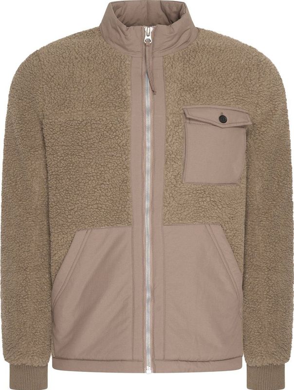 Mario Russo Teddy Jas Stockholm - Jas heren - Winterjas heren - Vest heren - Taupe