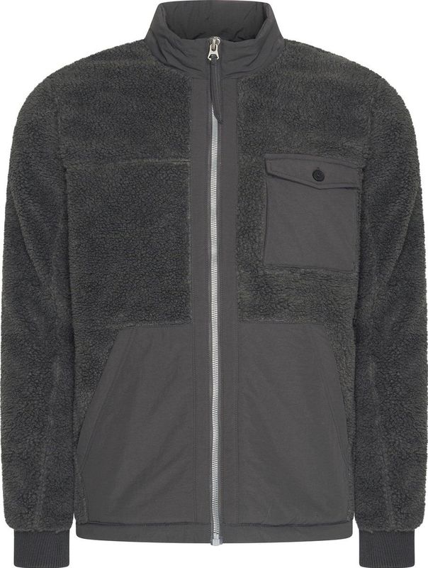 Mario Russo Teddy Jas Stockholm - Jas heren - Winterjas heren - Vest heren - Antraciet - M