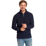 Mario Russo - Rib Skipper - Heren Trui - Navy - Katoen