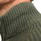 Mario Russo - Rib Skipper - Heren Trui - Agave Groen - Half Zip