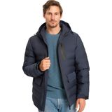 Mario Russo Parka Arctic Jacket - Jas Heren - Winterjas Heren - Waterafstotend - Winddicht - Navy - M