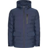 Mario Russo Parka Arctic Jacket - Jas Heren - Winterjas Heren - Waterafstotend - Winddicht - Navy - M