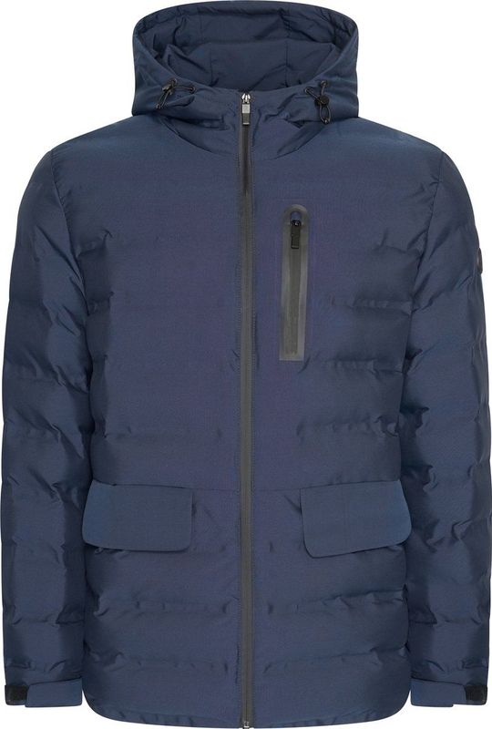 Mario Russo Parka Arctic Jacket - Jas Heren - Winterjas Heren - Waterafstotend - Winddicht - Navy - M